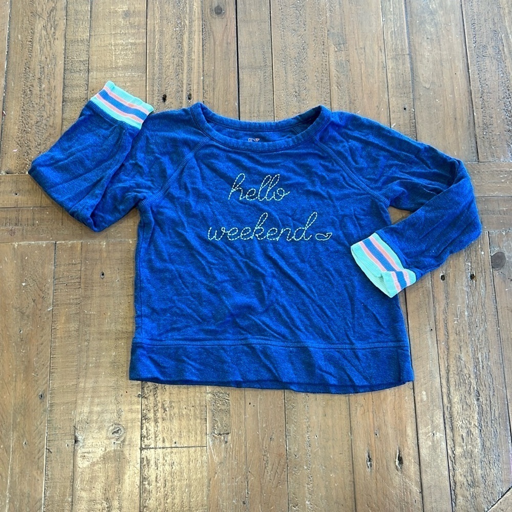 Vineyard vines weekend boxy top